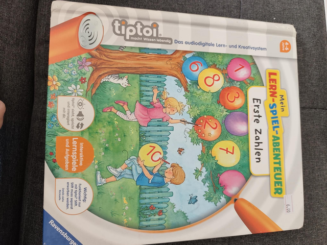 Tiptoi Lernspiel Abenteuer Erste Zahlen