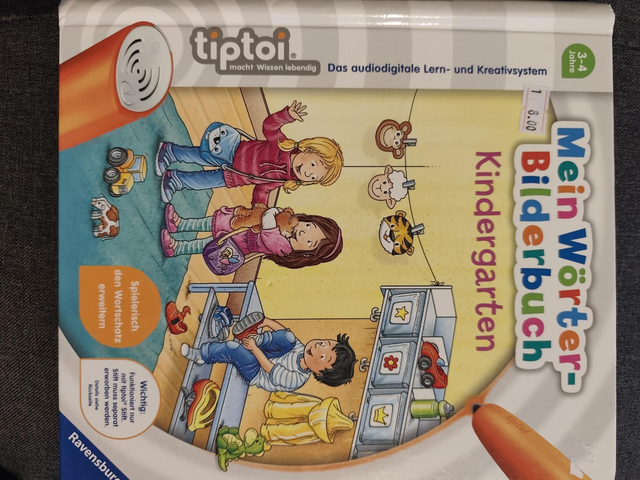tiptoi Mein Wörter-Bilderbuch Kindergarten