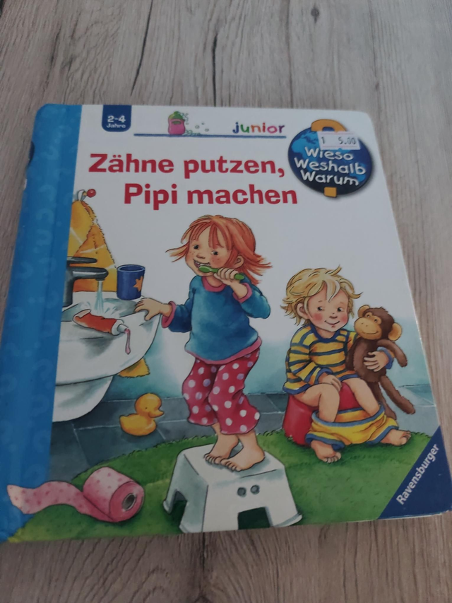 WWW junior Zähne putzen, Pipi machen