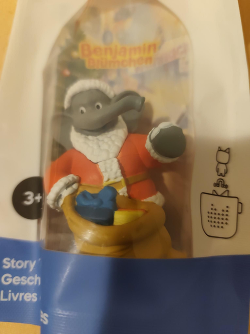 Benjamin Blümchen als Weihnachtsmanb Tonie